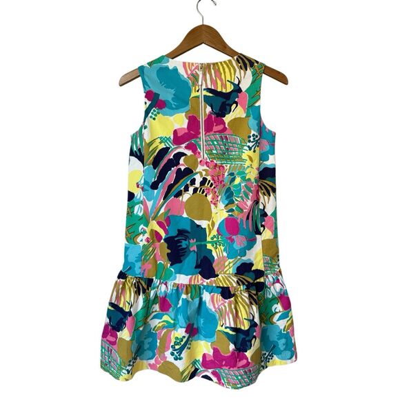 Crewcuts Multicolored Drop Waist Dress Size 14 Girls - Picture 5 of 12